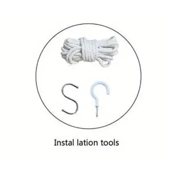 🎉Host Pick X 2 🎉 NEW! Handmade Macramé Ceiling Mounted Cat Bed for Cats! - Picture 5 of 6